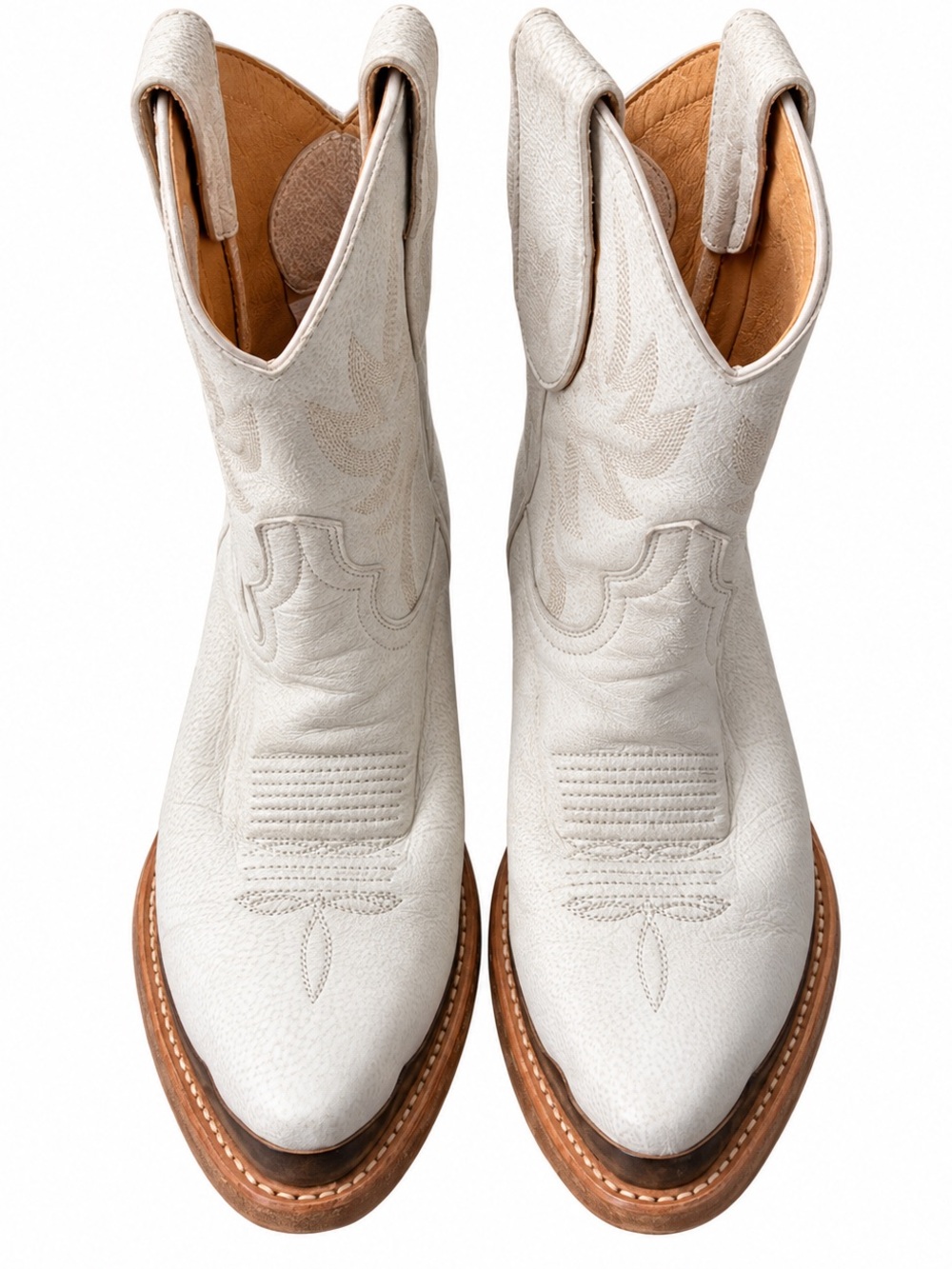 Idyllwind White Cowboy Boots with Brown Welt